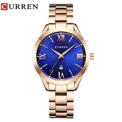 Image de Montre Femme Élégante en Acier Inoxydable - Style Business & Mode