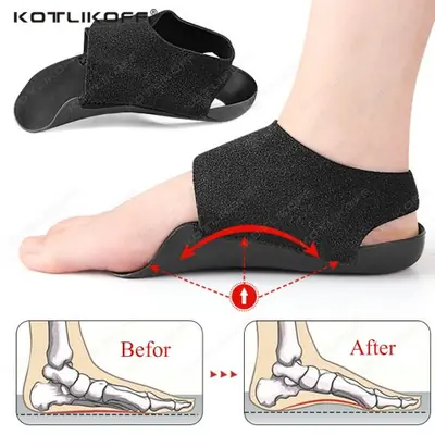 Image de Semelles Orthopédiques Anti-Fatigue pour Pieds Plats