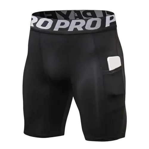 Image de Shorts de compression homme avec poche - Performance sport
