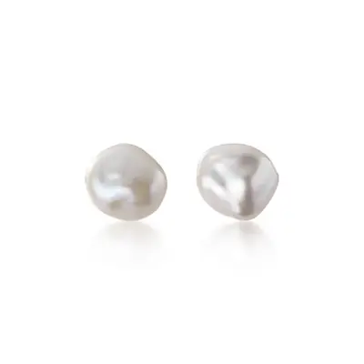 Image de Boucles d'oreilles en Argent Sterling 925 - Perles Irrégulières