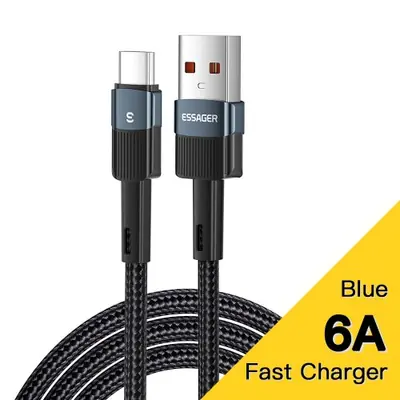 Image de Câble USB-C 66W Rapide - Charge & Transfert Données