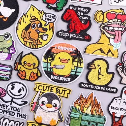 Image de Patch Canard Jaune - Broderie Hip Hop