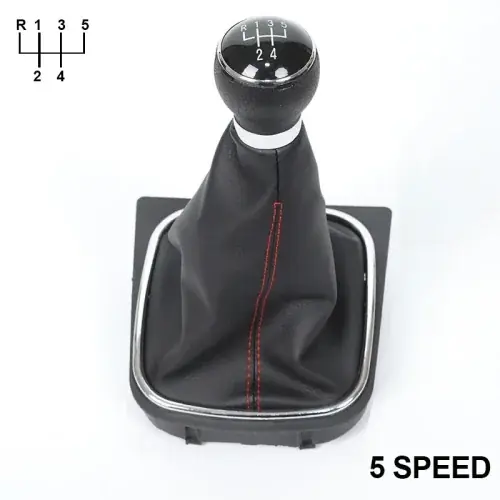 Image de Pommeau de Levier de Vitesse Cuir pour VW Golf & Jetta