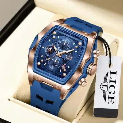 Image de Montre Homme Sportive Étanche avec Chronographe