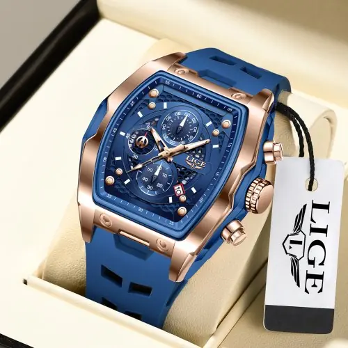 Image de Montre Homme Sportive Étanche avec Chronographe