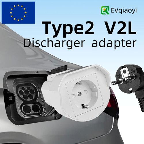 Bild von Type-2-V2L-Entladeradapter – Schnelle Entladung für E-Autos