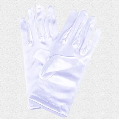 Image de Gants Satin Élégants pour Femmes - Cérémonie, Danse & Cosplay