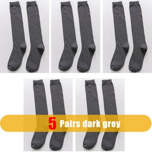 5 pary ciemny szary