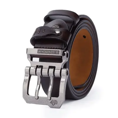 Image de Ceinture en Cuir Homme - Style Vintage & Luxe