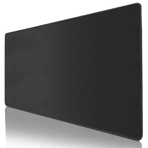Image de Tapis de Souris Noir Grand Format - Vitesse Optimisée