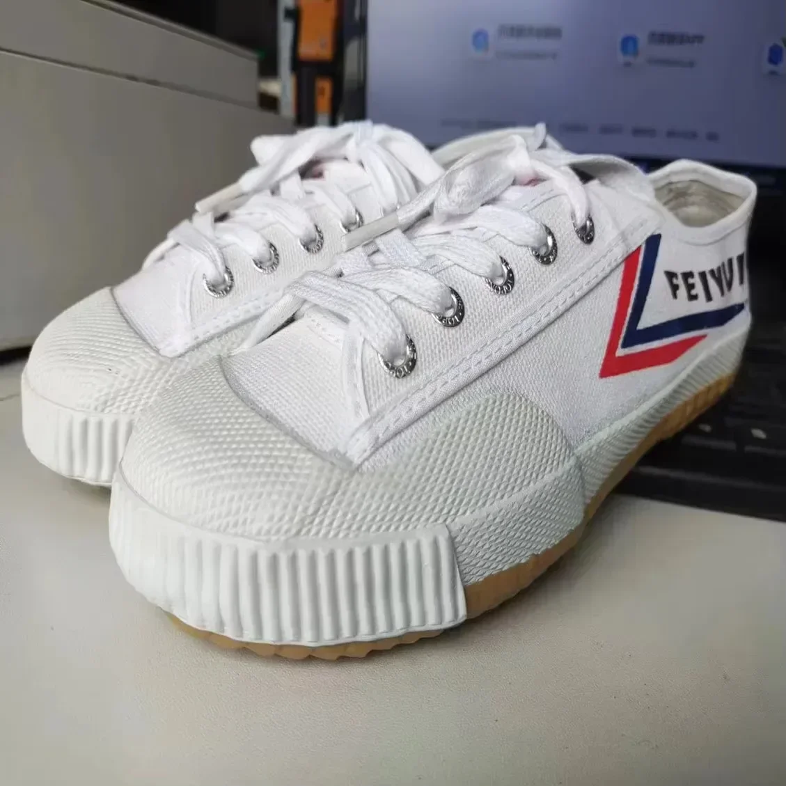 Bild von Kung Fu Karate Schuhe – Atmungsaktive Sport- und Trainingschuhe für Wushu, Tai Chi, Taekwondo und Kampfkunst – Chinesische Turnschuhe für Damen und Herren