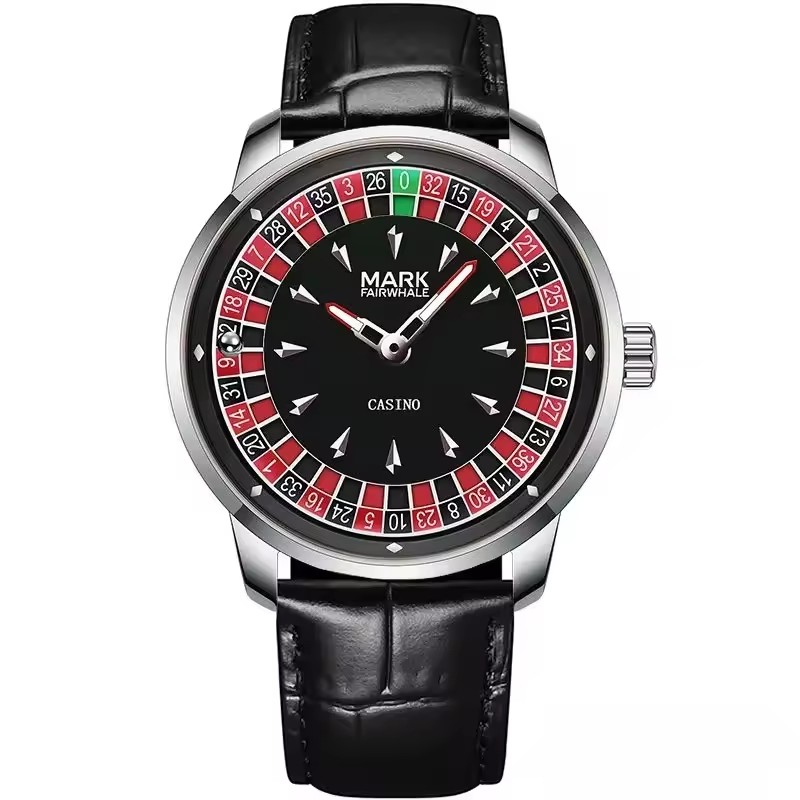 Image de Montre Homme Luxe Quartz Lumineuse - Design Élégant & Fonctionnel