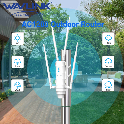 Immagine di Router Esterno Wavlink AX1800: Connessione Potente e Resistente