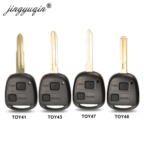 Imagen de Carcasa Protectora para Mando a Distancia de Coche 2BT Compatible con Toyota Camry, Corolla, RAV4, Prado, Yaris, Tarago y Land Cruiser - Modelo Toy41, Toy43, Toy47, Toy48