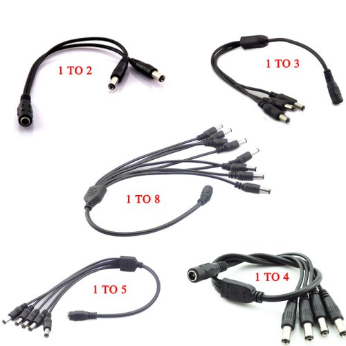 Bild von DC-Verteilerkabel 12V – Ideal für CCTV-Kameras