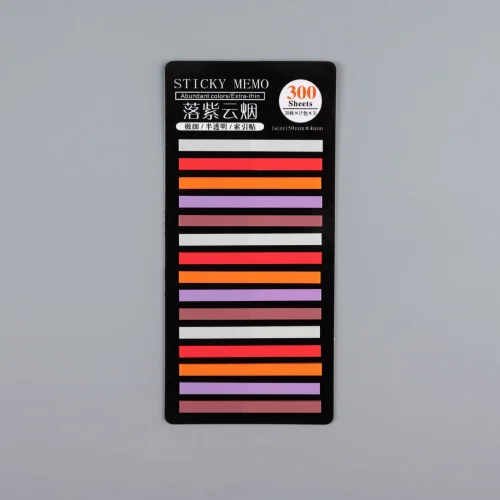 Afbeelding van Kleurrijke Indexsticker Set - 300 Velletjes voor Kantoor & School