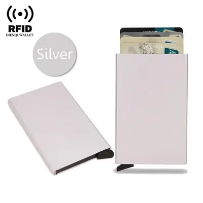 Portefeuille RFID Mince en Métal