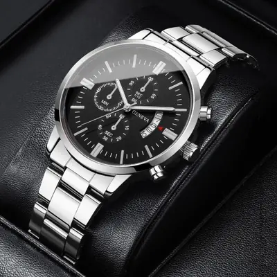 Image de Montre Homme Luxe Quartz - Élégance & Précision
