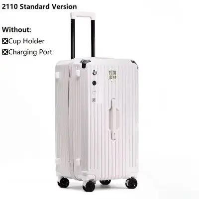 Image de Valise à Main avec Porte-Gobelet & USB - Voyage Pratique