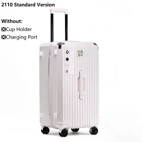 Image de Valise à Main avec Porte-Gobelet & USB - Voyage Pratique