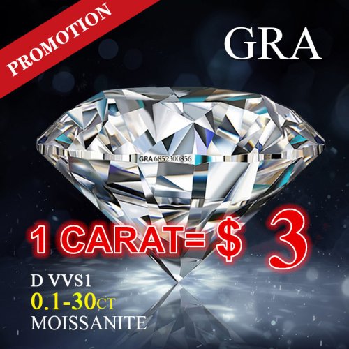 Imagen de Probador de Diamantes Moissanita Certificado - Calidad D VVS1