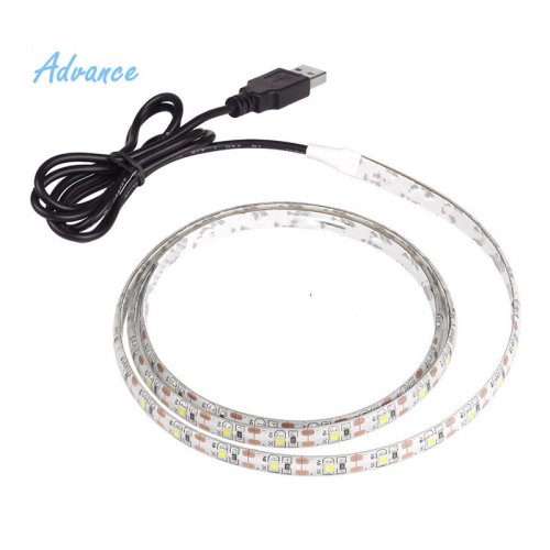 5M USB LED Strip Light 5V 3528 1 Meter 5 Meter Warm Cool White Pink Green Blue Red SMD Ribbon Ceiling Cabinet Light wodoodporny