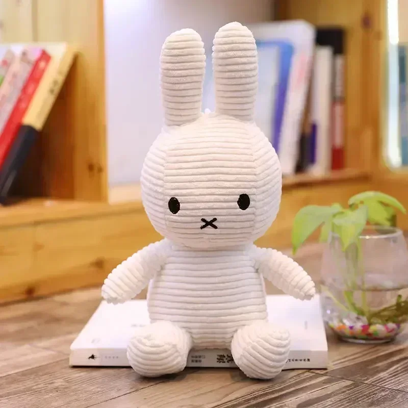 Imagen de Miffys-juguetes de peluche de algodón suave para bebé, muñecos de acompañamiento cómodos para dormir, regalo de Pascua para niños, decoración