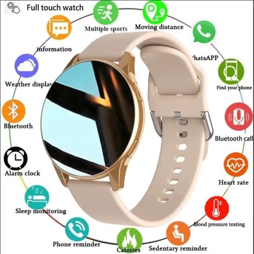 Image of Pro New Women Delicacy Bluetooth Call Smart Watch Health Tracking Bluetooth Call Alarm Clock Smartwatches Men Smartwatch Sports