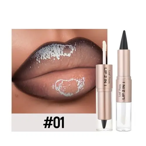Image de Lip Crayon Double Tête - Rouge Sexy & Repulpant