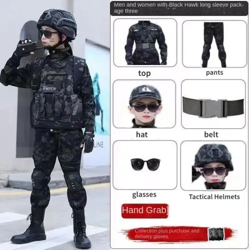 Noir aigle ensemble 3