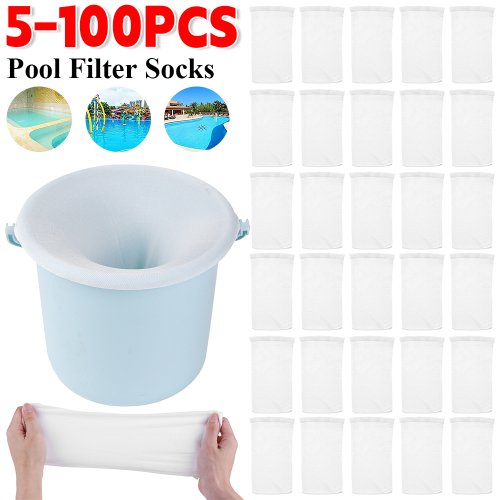 Image de Chaussettes d'Écumoire de Piscine - Filtration Efficace & Pratique