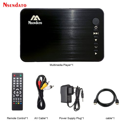 Imagen de Reproductor Multimedia Full HD con Autoplay - USB, HDMI, VGA y AV