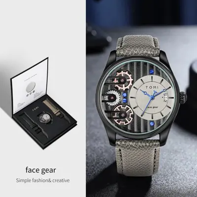Image de Montre Homme Luxe Quartz - Élégante & Pratique