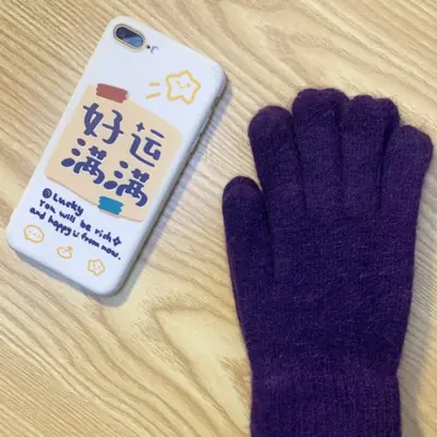 Image de Gants Cachemire Hiver - Chauds & Élastiques