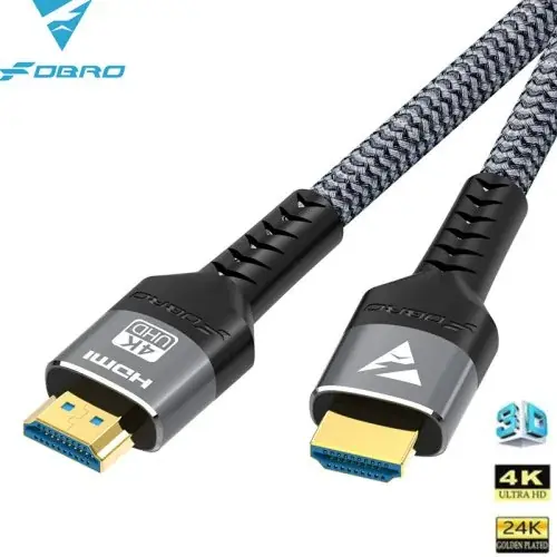 Image de Câble HDMI 8K 4K @ 120Hz - Ultra Rapide 48Gbps