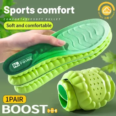 Image de Semelles Sport Cloud 4D - Absorption Choc & Confort Optimal