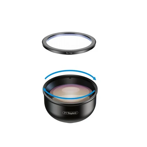 Telescópico estrella filtro