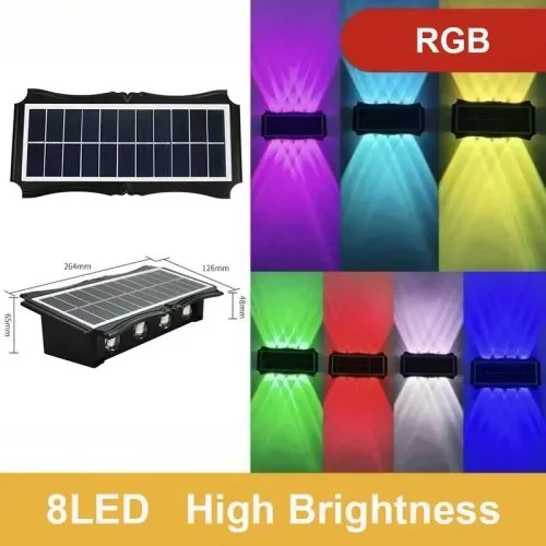 8LED RGB clair