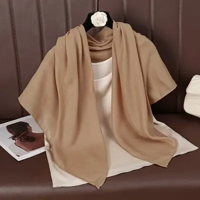 Image de Foulard Carré Doux 90x90 cm - Coton & Lin