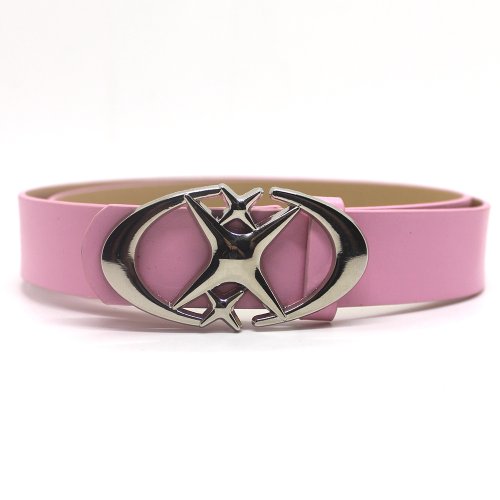 Immagine di Cintura con fibbia punk luna stella design croce metallo vintage gotico uomo donna cintura Y2k cintu...