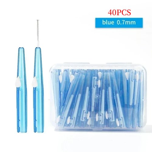 0.7mm blauw 40 st