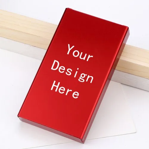 Slim rosso personalizzato