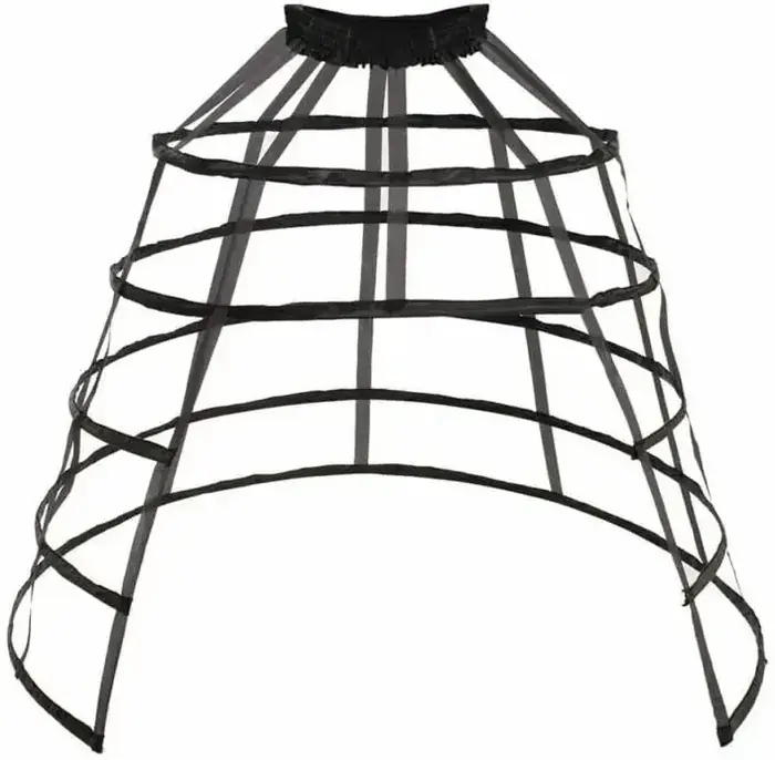 Image de Jupon Crinoline 5 Cerceaux - Style Victorien