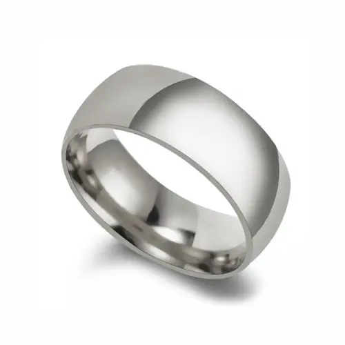 Image de Bagues de Mariage Dorées - Couple - Acier Inoxydable