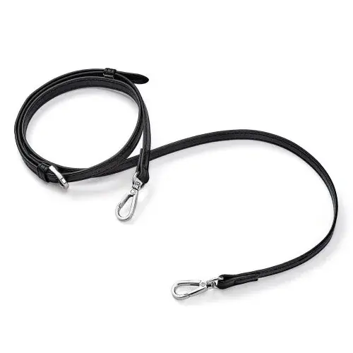 Noir-argent boucle