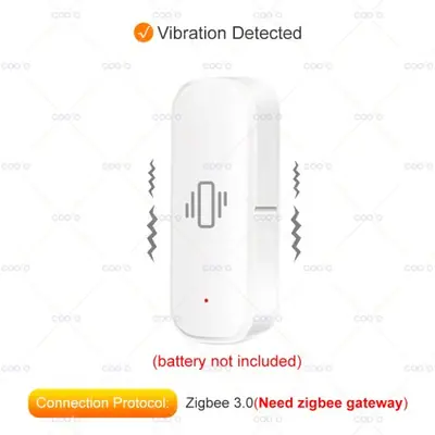 Image de Capteur de vibration Zigbee avec détection de choc et inclinaison