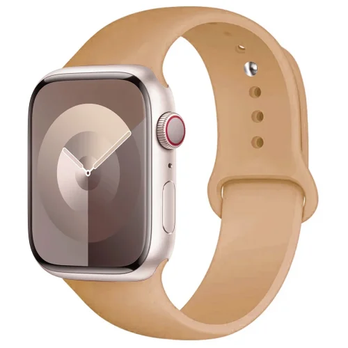 Immagine di Cinturino in Silicone per Apple Watch 40mm, 41mm, 42mm, 44mm, 45mm, 46mm, 49mm - Braccialetto Sportivo Compatibile con Serie iWatch 1, 2, 3, 4, 5, 6, 7, 8, 9, 10, 11, SE, Ultra 2