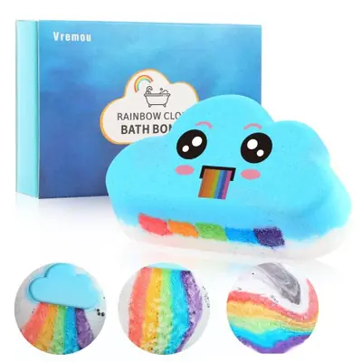 Image de Bombes de Bain Arc-en-Ciel avec Surprise