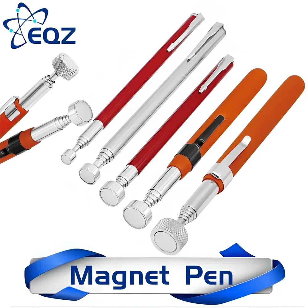 Image de Stylo Magnétique Télescopique - Outil Pratique pour Ramasser Boulons et Écrous
