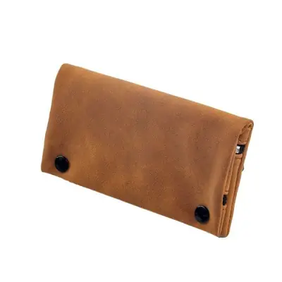 Image de Pochette à Tabac en Cuir Artisanal - Étui Multifonctionnel